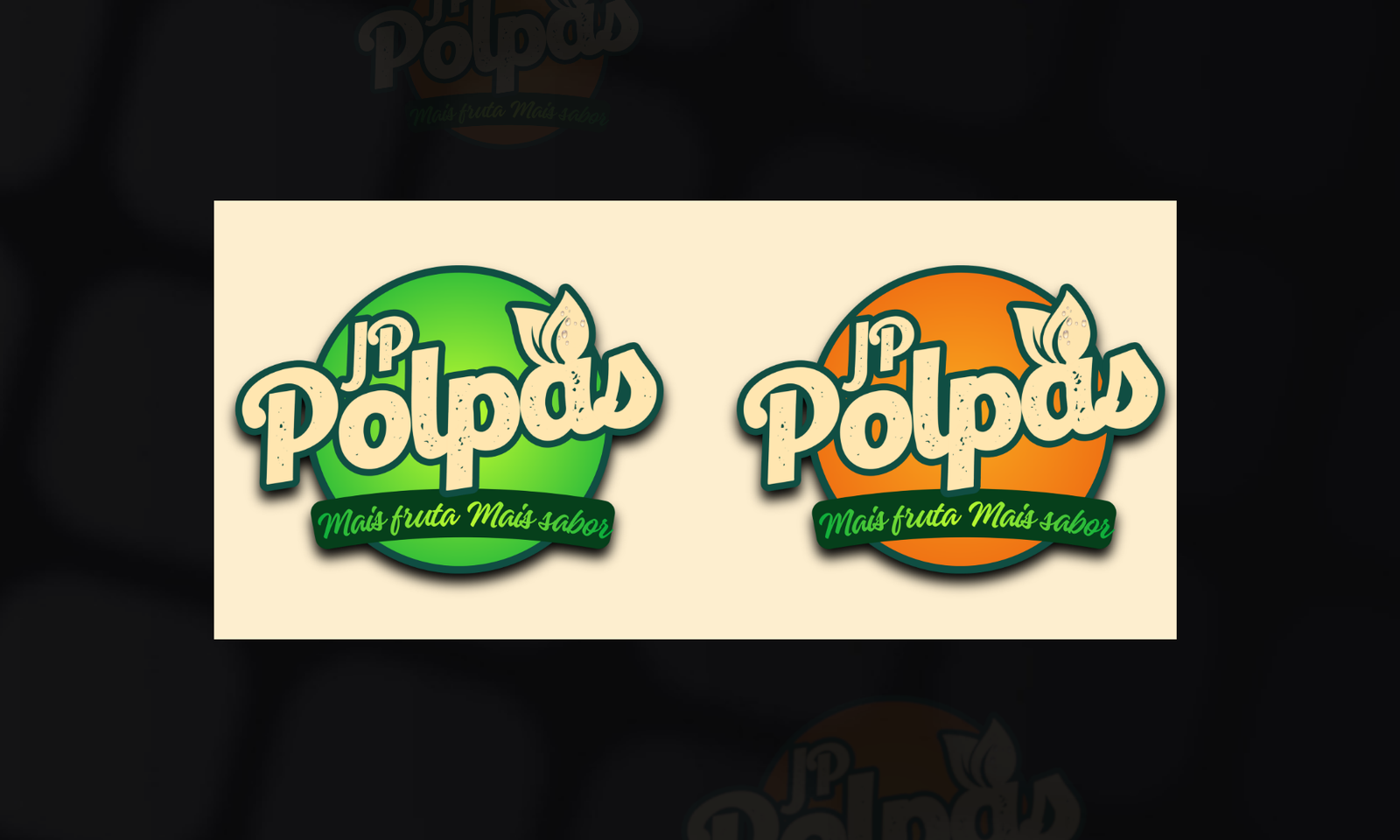 Identidade Visual - JP POLPAS - POLPAS DE FRUTA