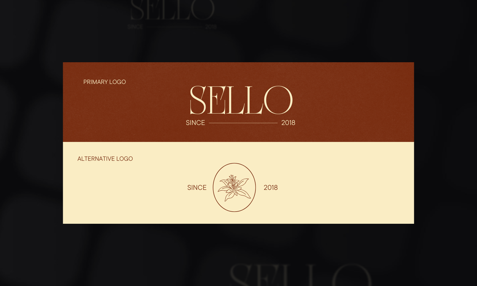 Identidade Visual - SELLO - PERFUMARIA