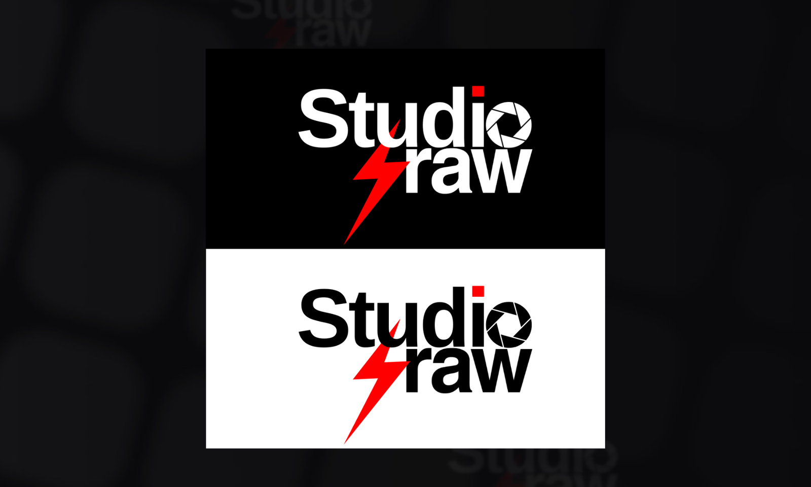Identidade Visual - STUDIO RAW